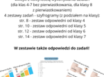 Kolejność wykonywania działań - wklejki, zadania