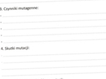 Mutacje (karta pracy)