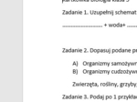 Kartkówka odżywianie samożywne i cudzożywne