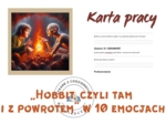 KARTA PRACY – „Hobbit, czyli tam i z powrotem” w 10 emocjach