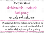 Megazestaw sketchnotek (notatek) i kart pracy na cały rok szkolny do biologii w klasie 8 – do każdej lekcji. Do zestawu dodaję w gratisie linki do niekomercyjnych prezentacji multimedialnych na każdą lekcję