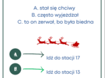 Opowieść wigilijna - stacje zadaniowe (lekcja w ruchu)