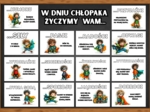W DNIU CHŁOPAKA ŻYCZYMY WAM... - gazetka edukacyjna