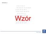 Arytmetyka wielomianów (liczby całkowite) | matematyka, algebra | 26 kolumn