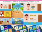 ZESTAW 50 Interaktywnych QUIZÓW w języku angielskim. Próbka przykładowego Quizu w opisie ❤️