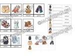 Zestaw kart obrazkowych: CLOTHES SET 3
