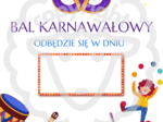 Plakat BAL KARNAWAŁOWY