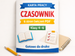 CZASOWNIK [Karta pracy, sprawdzian]