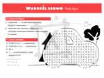 Matematyczna wykreślanka dla klasy czwartej. Pola figur.