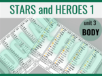 Stars and Heroes 1 unit 3 – zakładki do książki