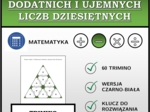 Trimino - Odejmowanie dodatnich i ujemnych liczb dziesiętnych | matematyka
