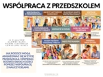 "Współpraca z przedszkolem" - gazetka dla rodziców dzieci w wieku przedszkolnym