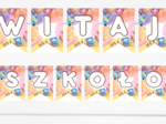 Girlanda "Witaj Szkoło"
