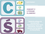 Klamerkowe zabawy - litery