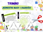 Jednostki masy i długości – układanka trimino