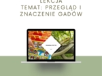 Przegląd i znaczenie gadów - gra zgadnij kto to