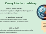 Prezentacja multimedialna o ekologii. Zmiany klimatu. Zanieczyszczenia