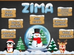 ZIMA - zestaw materiałów edukacyjnych - grafika XXL