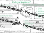Sketchnotka - notatka „Co to jest krajobraz?” wykonana w power point do edycji. Geografia 5; „Krajobrazy Polski”