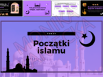 Początki islamu - prezentacja historia klasa 5