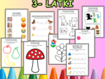 KARTY PRACY - 3 LATKI