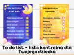 To do list - Lista kontrolna na Dobranoc i Dzień dobry