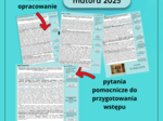 Pytania jawne MATURA 2026 (opracowania)