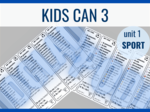 Kids Can 3 unit 2 – zakładki do książki