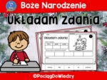 Boże Narodzenie - Układam zdania