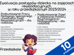 Ewaluacja postępów dziecka na zajęciach rewalidacyjnych w roku przedszkolnym 2023/2024