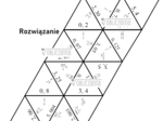 Zamiana ułamka dziesiętnego na zwykły (i odwrotnie) - układanka puzzle/trimino