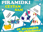 Piramidki CZYTAM SAM sylaby otwarte