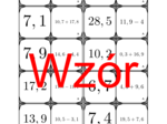 Domino - Dodawanie i odejmowanie liczb dziesiętnych | matematyka