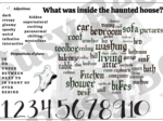 Speaking: What is/was inside your haunted house?