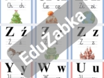 Alfabet - plansze edukacyjne, gazetka