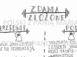 Rysnotka "ZDANIA ZŁOŻONE"