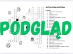 Mitologia grecka - krzyżówka + klucz odpowiedzi