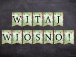 WITAJ WIOSNO! - GIRLANDA