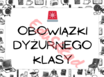 📰 Gazetka „Obowiązki Dyżurnego” 🚨