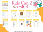 Kids can 2 unit 3 - Clothes