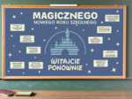 Gazetka szkolna „Witajcie ponownie” – powitanie uczniów w nowym roku