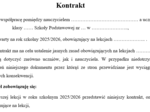 Kontrakt z uczniami