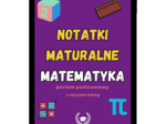 Notatki maturalne - Matematyka P+R