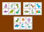 DZIEŃ DINOZAURA - puzzle – układanka- układanki – biblioteka – świetlica – przedszkole – 36 wersji