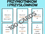 STOPNIOWANIE PRZYMIOTNIKÓW I PRZYSŁÓWKÓW