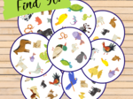 Find It! - Animals | Dobble | Zwierzęta