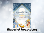 Zaproszenie na Jasełka Bożonarodzeniowe - materiał bezpłatny