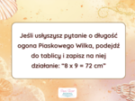Test na uważność do lektury "Piaskowy Wilk"