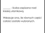 Karty Trójdzielne – Ułamki Zwykłe