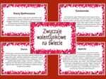 ZWYCZAJE WALENTYNKOWE - WALENTYNKI – gazetka – biblioteka – świetlica – 17 stron – wersja 1